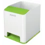 Leitz Porta-canetas Sound WOW, verde, branco, poliestireno (PS), 90 mm, 100 mm, 101 mm, 140 g