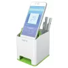 Leitz Porta-canetas Sound WOW, verde, branco, poliestireno (PS), 90 mm, 100 mm, 101 mm, 140 g