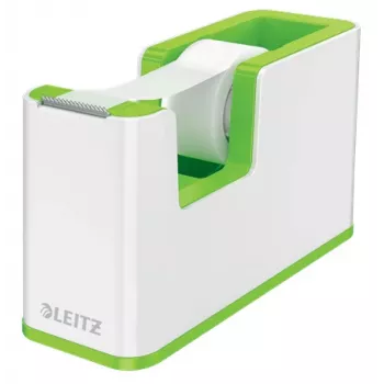 Leitz Fita adesiva WOW, 1,9 cm, 33 m, poliestireno (PS), verde, branco, 51 mm, 126 mm