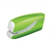Leitz NeXXt Agrafador a pilhas WOW 5566, 10 folhas, carregamento frontal, 1 cm, plástico, verde, pilha