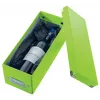 Leitz Click & Store WOW Caixa de armazenamento de CDs, verde, cartão, 143 mm, 352 mm, 136 mm, 440 g