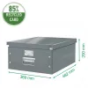 Leitz Click & Store WOW Caixa de armazenamento grande, verde, cartão, 369 mm, 482 mm, 200 mm