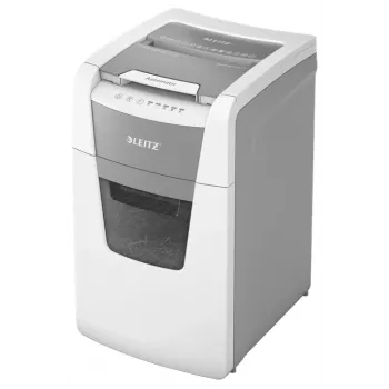 Leitz IQ Autofeed Office 150 Destruidora de papel automática P5, corte micro, 22 cm, 2 x 15 mm, 44 L, 500 folhas, 55 dB