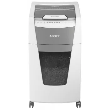 Leitz IQ Autofeed Office 300 Destruidora de documentos P5, corte micro, 22 cm, 2 x 15 mm, 60 L, 700 folhas, 55 dB