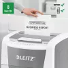 Leitz IQ Autofeed Office 300 Destruidora de documentos P5, corte micro, 22 cm, 2 x 15 mm, 60 L, 700 folhas, 55 dB