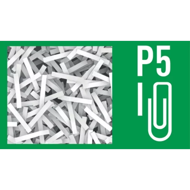 Leitz IQ Autofeed Office 300 Destruidora de documentos P5, corte micro, 22 cm, 2 x 15 mm, 60 L, 700 folhas, 55 dB