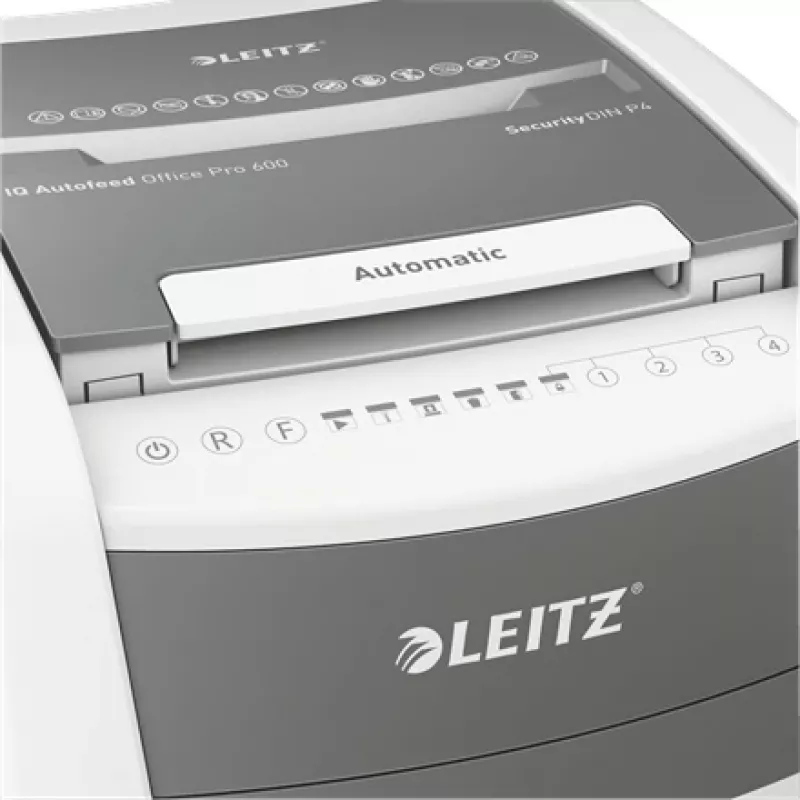 Leitz IQ Autofeed Office Pro 600 Destruidora de documentos automática P4