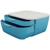 Leitz Cosy Gaveteiro, 2 gavetas, poliestireno (PS), azul, branco, 1 unidade, 251 mm, 143 mm