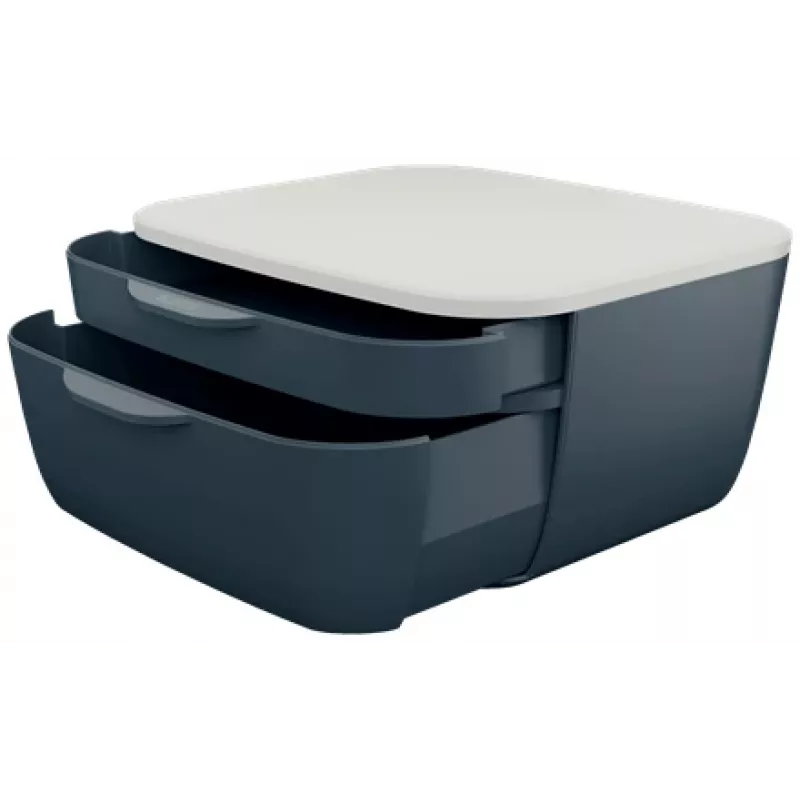 Leitz Cosy gaveteiro 53570089, 2 gavetas, cinzento/cinzento-claro, A4