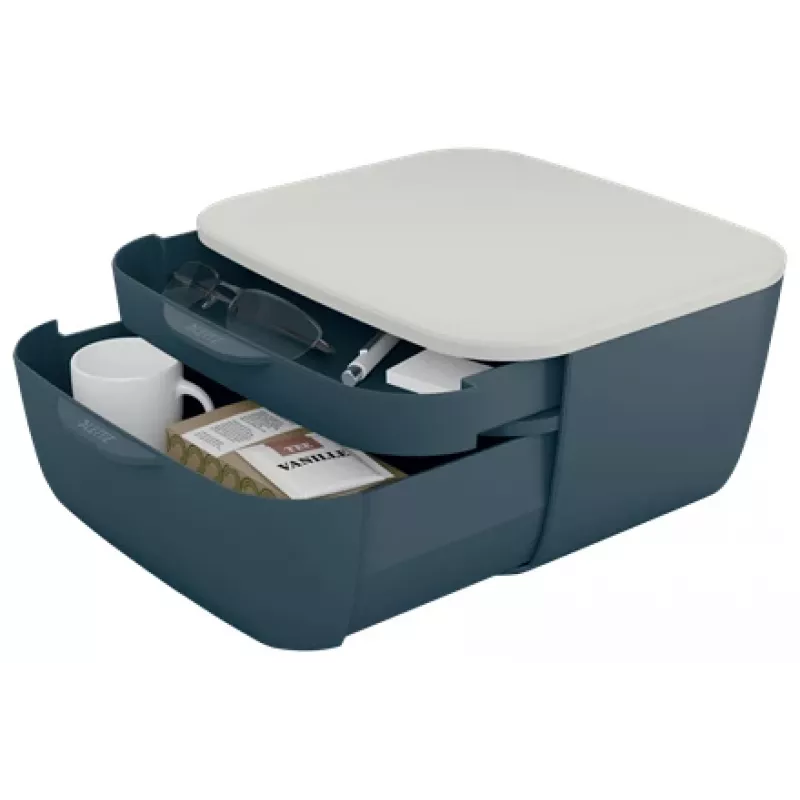 Leitz Cosy gaveteiro 53570089, 2 gavetas, cinzento/cinzento-claro, A4