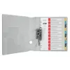 Leitz Cosy Índice 1-10 imprimível, PP, índice numérico, polipropileno (PP), formato vertical, A4 Maxi, 245 mm, 305 mm