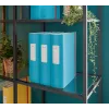 Leitz 180° Active Cosy Dossier 80 mm, A4, espuma de poliuretano, azul, 500 folhas, 80 g/m², 8,2 cm