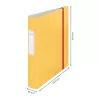Leitz 180° Active Cosy Dossier 60mm, A4, espuma de poliuretano, amarelo, 350 folhas, 80 g/m², 6,5 cm