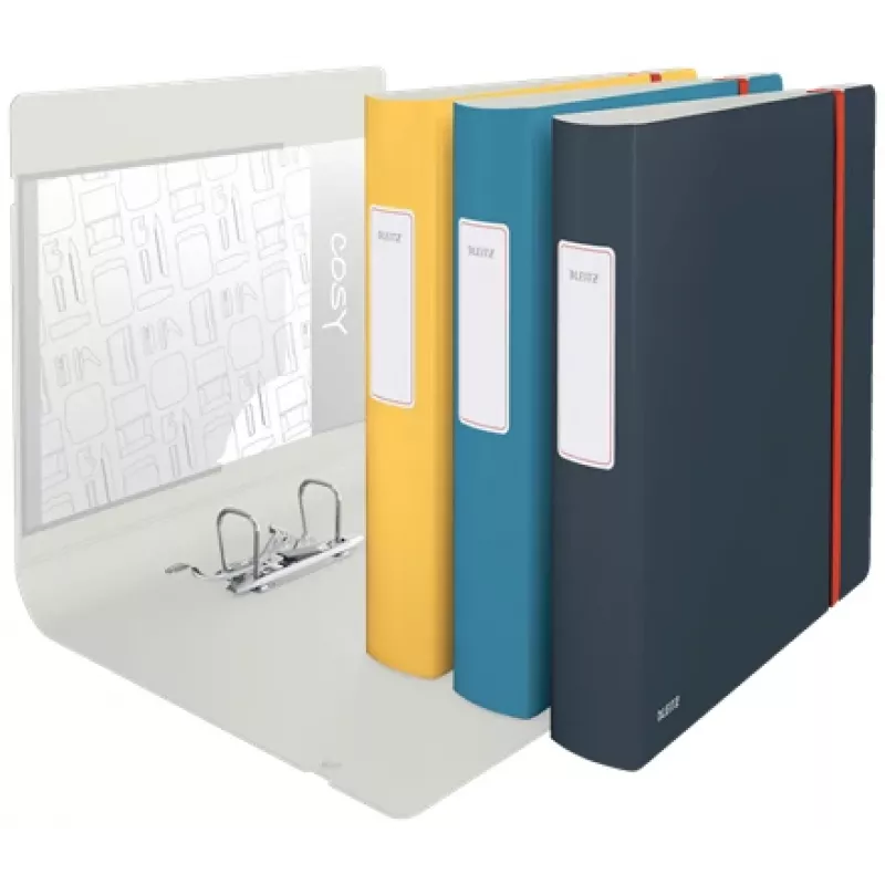 Leitz 180° Active Cosy Dossier 60mm, A4, espuma de poliuretano, amarelo, 350 folhas, 80 g/m², 6,5 cm