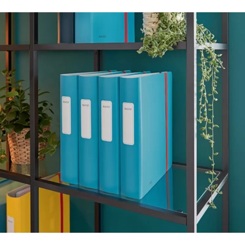 Leitz 180° Active Cosy dossier 60mm, A4, Polyfoam, azul, 350 folhas, 80 g/m², 6,5 cm
