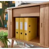 Leitz 180° Cosy dossier de alavanca Soft Touch 80 mm, A4, cartão, amarelo, superfície texturada, 600 folhas, 80 g/m²