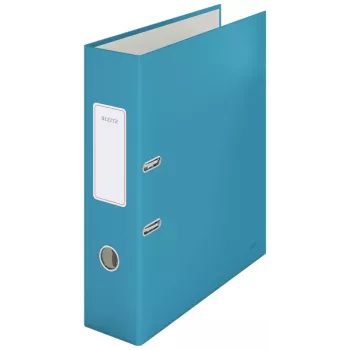 Leitz 180° Cosy dossier de alavanca Soft Touch 80mm, A4, cartão, azul, superfície texturada, 600 folhas, 80 g/m²
