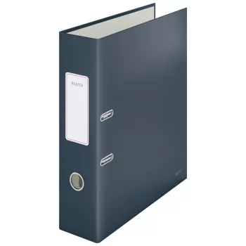 Leitz 180° Cosy dossier de alavanca Soft Touch 80 mm, A4, cartão, preto, superfície texturada, 600 folhas, 80 g/m²