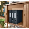 Leitz 180° Cosy dossier de alavanca Soft Touch 80 mm, A4, cartão, preto, superfície texturada, 600 folhas, 80 g/m²