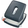 Leitz Cosy perfurador 2 furos 30 folhas, 30 folhas, preto, plástico, 8 cm, 5,5 mm, A4, A5, A6, Folio, US-Quart, 8 x 8 x 8 cm