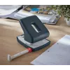 Leitz Cosy perfurador 2 furos 30 folhas, 30 folhas, preto, plástico, 8 cm, 5,5 mm, A4, A5, A6, Folio, US-Quart, 8 x 8 x 8 cm