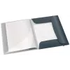 Leitz Cosy Mobile Display Book Plus, cinzento, polipropileno (PP), 20 bolsas, vertical, A4, 231 mm