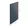 Leitz Cosy Mobile Display Book Plus, cinzento, polipropileno (PP), 20 bolsas, vertical, A4, 231 mm