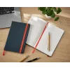 Leitz Cosy caderno Soft Touch pautado com capa dura, monocolor, preto, A5, 80 folhas, mate, 100 g/m²
