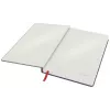 Leitz Cosy caderno Soft Touch pautado com capa dura, monocolor, preto, A5, 80 folhas, mate, 100 g/m²