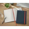 Leitz Cosy caderno Soft Touch pautado com capa dura, monocromático, preto, B5, 80 folhas, mate, 100 g/m²