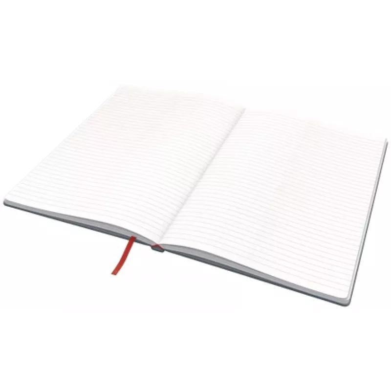 Leitz Cosy caderno Soft Touch pautado com capa dura, monocromático, preto, B5, 80 folhas, mate, 100 g/m²