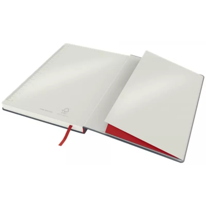 Leitz Cosy caderno Soft Touch pautado com capa dura, monocromático, preto, B5, 80 folhas, mate, 100 g/m²