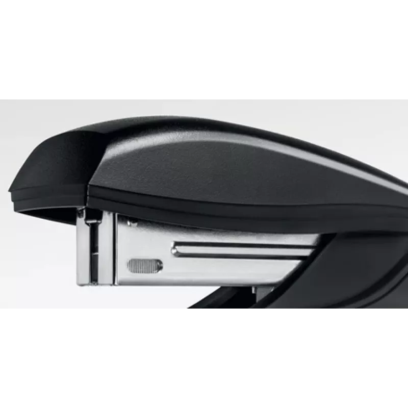 Leitz NeXXt Recycle agrafador, 30 folhas, preto, agrafamento standard, 24/6, plástico, 80 g/m²