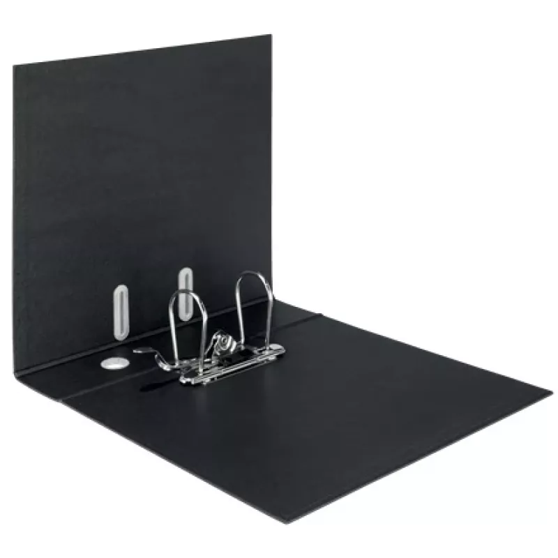 Leitz 180° Recycle dossier de arquivo, A4, cartão, preto, 600 folhas, 80 g/m², 320 mm