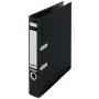 Leitz 180° Recycle dossier de alavanca, A4, cartão, preto, 350 folhas, 80 g/m², 320 mm