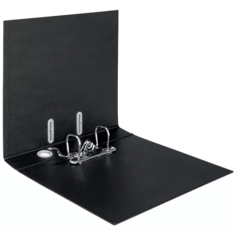 Leitz 180° Recycle dossier de alavanca, A4, cartão, preto, 350 folhas, 80 g/m², 320 mm