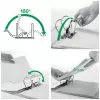 Leitz 180° Recycle dossier de alavanca, A4, cartão, preto, 350 folhas, 80 g/m², 320 mm