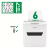 Leitz IQ Protect Premium destruidora de documentos 6X P4, 4 x 40 mm, 10 L, 100 folhas, 55 dB, touch, 6 folhas