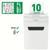 Leitz IQ Protect Premium destruidora de documentos 10X P4, 4 x 40 mm, 18 L, 150 folhas, 55 dB, touch, 10 folhas