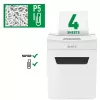 Leitz IQ Protect Premium destruidora de documentos 4M P5, corte micro, 2 x 15 mm, 14 L, 150 folhas, 55 dB, touch
