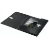 Leitz Recycle pasta de 3 abas, pasta de assinaturas, A4, polipropileno (PP), preto, mate, 150 folhas