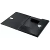 Leitz Recycle pasta de 3 abas, pasta de assinaturas, A4, polipropileno (PP), preto, mate, 150 folhas