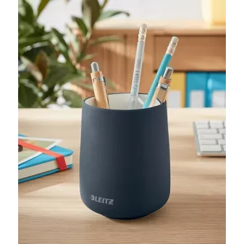 Leitz Cosy porta-canetas, cinzento, cerâmica, rapaz/rapariga, 8,7 cm, 105 mm, 240 g