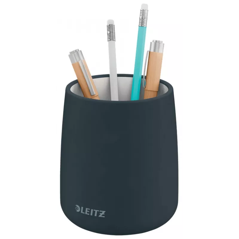 Leitz Cosy porta-canetas, cinzento, cerâmica, rapaz/rapariga, 8,7 cm, 105 mm, 240 g