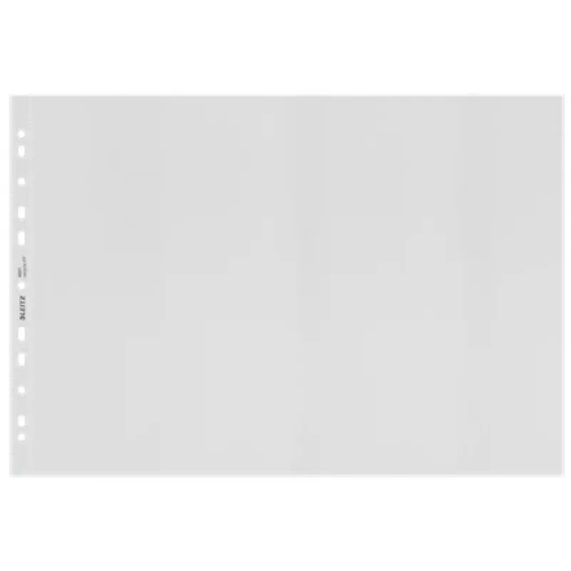 Leitz Recycle bolsa de visualização A3, 300 x 420 (A3), transparente, polipropileno (PP), mate, horizontal, 2 mm