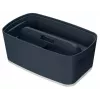 Leitz MyBox Cosy Small com tampa, caixa de arrumação, caixa de arrumação, cinzento, retangular, plástico, monocolor, interior
