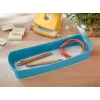 Leitz MyBox Cosy tabuleiro organizador comprido, arrumação, caixa de arrumação, azul, retangular, plástico, monocromático, 307 mm