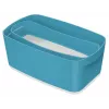 Leitz MyBox Cosy tabuleiro organizador comprido, arrumação, caixa de arrumação, azul, retangular, plástico, monocromático, 307 mm