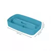 Leitz MyBox Cosy tabuleiro organizador com pega, pequeno, arrumação, azul, plástico, 307 mm, 181 mm, 56 mm, 300 g