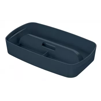 Leitz MyBox Cosy tabuleiro organizador com pega pequeno, arrumação, cinzento, plástico, 307 mm, 181 mm, 56 mm, 300 g